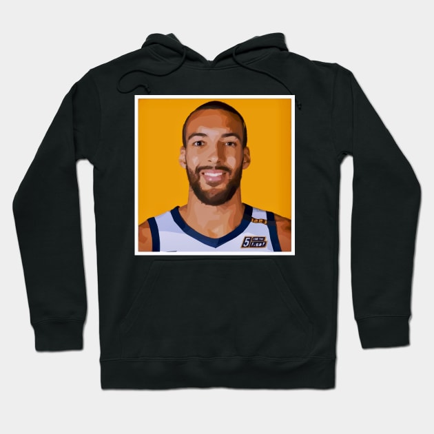 Rudy Gobert Hoodie by Playful Creatives